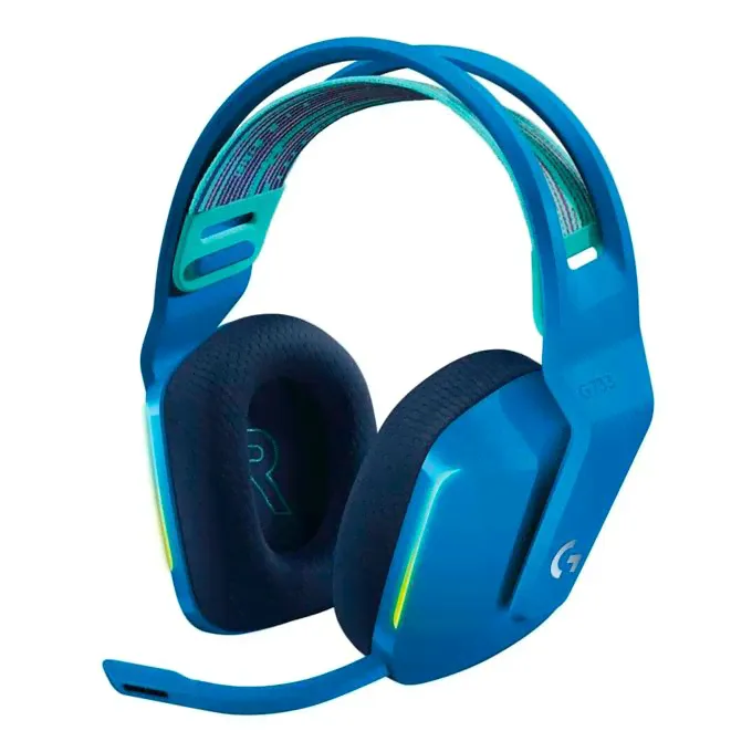Компьютерная гарнитура Logitech G733 Lightspee синяя-0