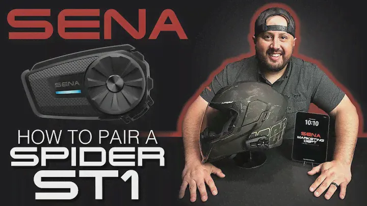 Sena Spider ST1| Phone Pairing | Motorcycle Mesh Comms