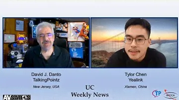 #UCWeeklyNews for Oct 21 2024 - Yealink's Tylor Chen
