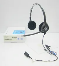 Plantronics Supra Plus BNC Wideband PL-HW261N, разъём QD, профессиональная проводная гарнитура для Call-центров