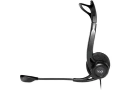Компьютерная гарнитура Logitech PC Headset 960 USB, черный
