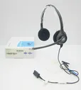Plantronics Supra Plus BNC Wideband PL-HW261N, разъём QD, профессиональная проводная гарнитура для Call-центров